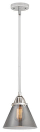 Large Cone Mini Pendant, Polished Chrome, Plated Smoke, Plated Smoke