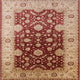 Ahgly Company Indoor Square Mid-Century Modern Area Rugs, 4' Square
