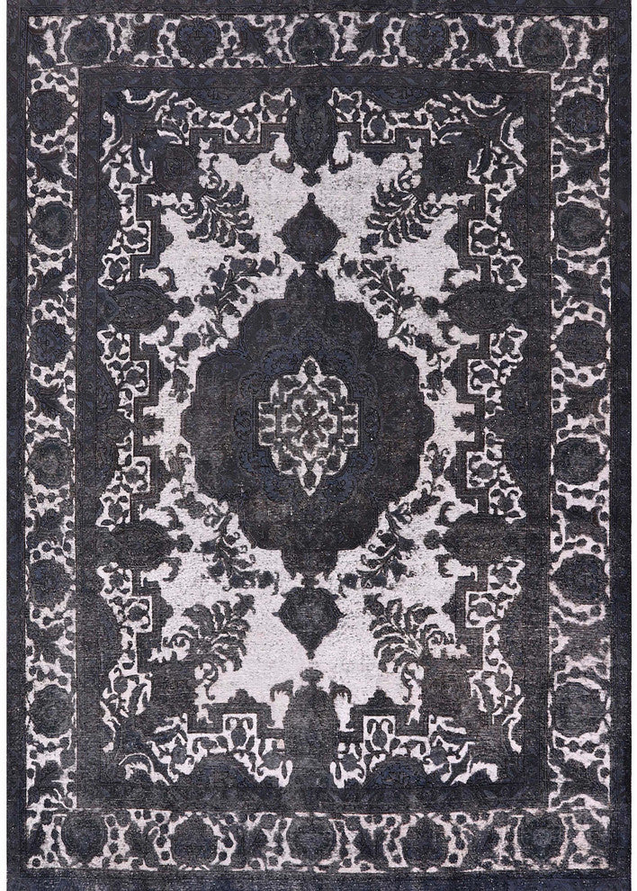 Ahgly Company Indoor Rectangle Mid-Century Modern Area Rugs, 2' x 4'