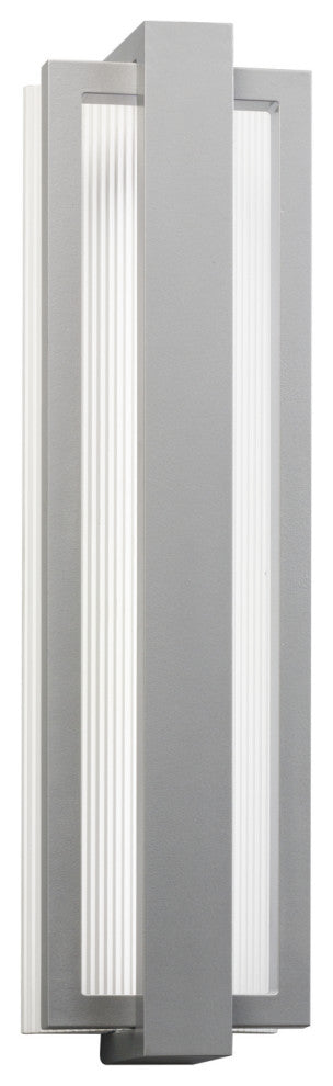 Kichler 49435PL LED Outdoor Wall Mount, Platinum Finish