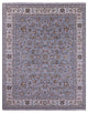 8' 2" X 10' 2" Wool & Silk Hand Knotted Persian Nain Rug - Q14712