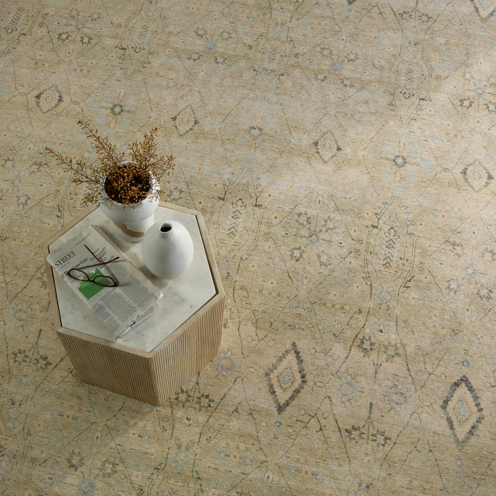 Jaipur Living Maisie Medallion Green/ Blue Area Rug 7'10"X9'10"