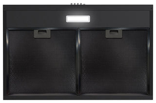 Streamline 30" Domenico Ducted Undermount Range Hood, Grit Black