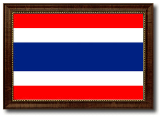 Thailand Country Flag Canvas Print, 27"x39"