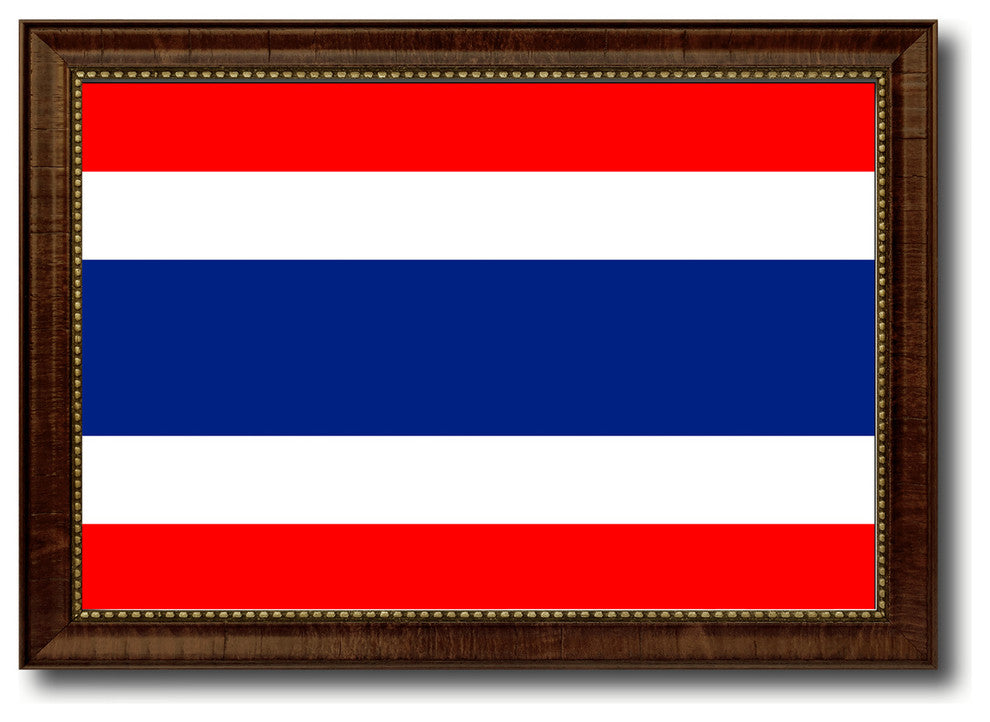 Thailand Country Flag Canvas Print, 27"x39"