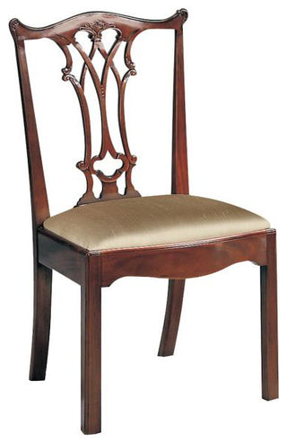 Carved Hepplewhite Shield Back Chair