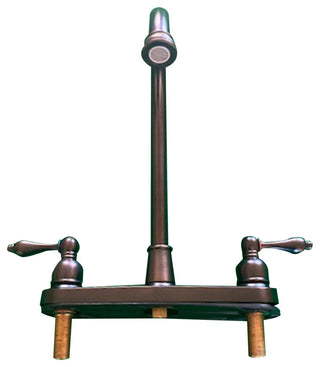 Two Handle Kitchen Faucet in Oil Rubbed Bronze Finish