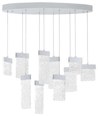Carolina LED Chandelier With Pewter Finish