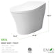 ENVO Vail Smart Toilet Bidet With Remote and Auto Flush