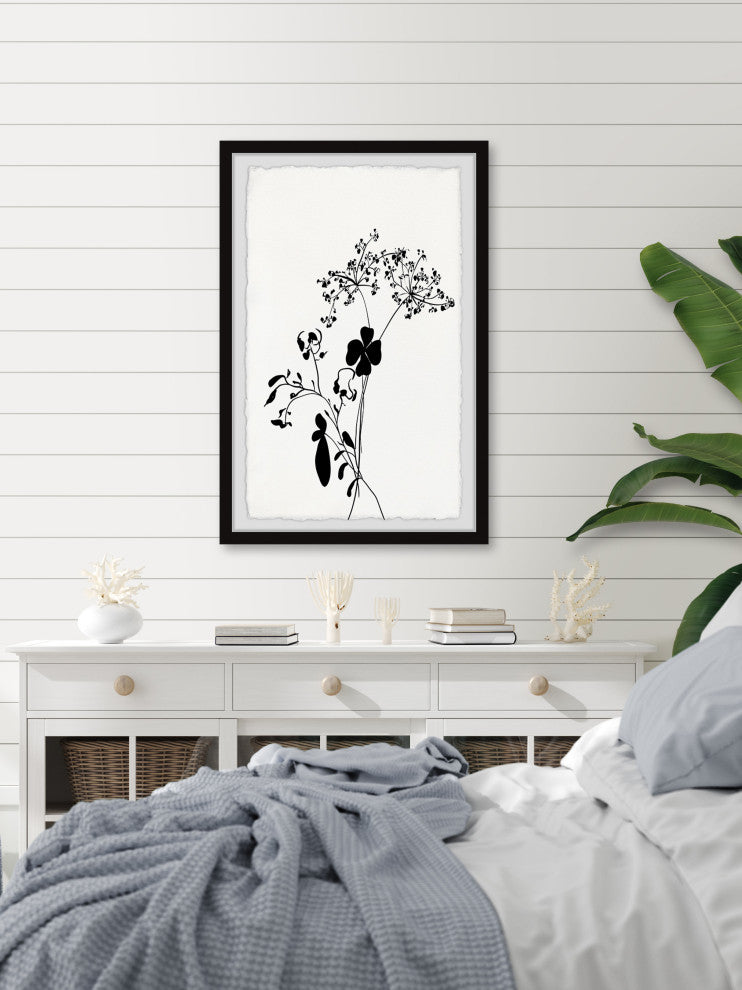 "Freshly Picked Flowers" Framed Painting Print, 16x24