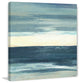 "Deep Blue Waves" Painting Print on Wrapped Canvas, 48"x48"