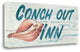 "Conch Out Inn - In Color" By Avery Tillmon, Giclee Print on Gallery Wrap Canvas