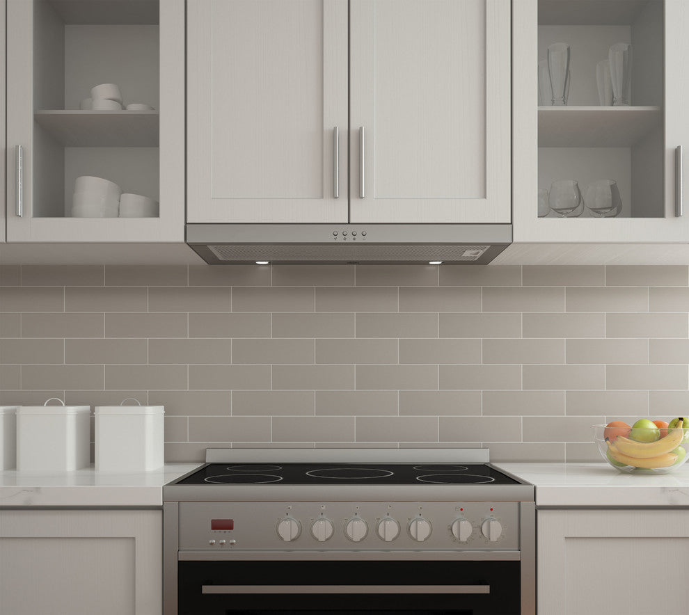 Forte Slide-out Stainless Steel Range Hood, 36"