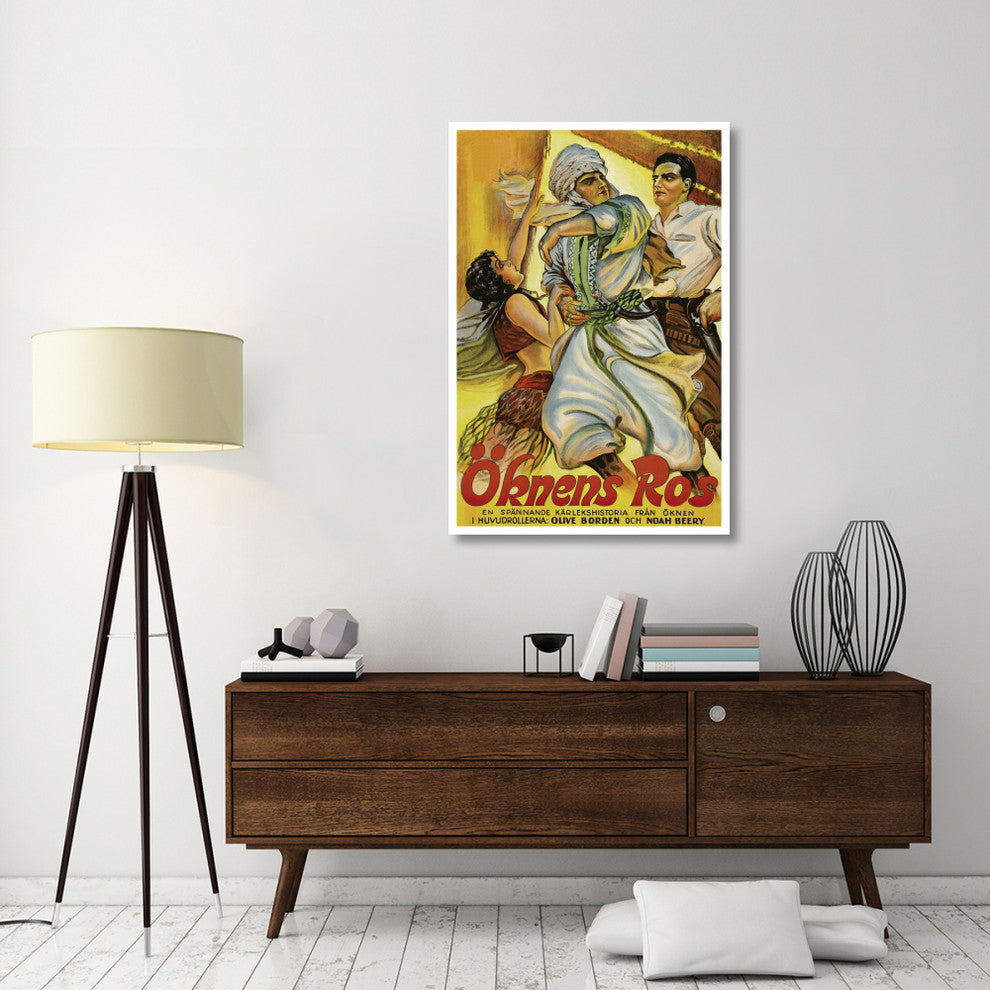 "Vintage Film Posters: Love in the Desert "Okens Ros" Print, 34"x50"