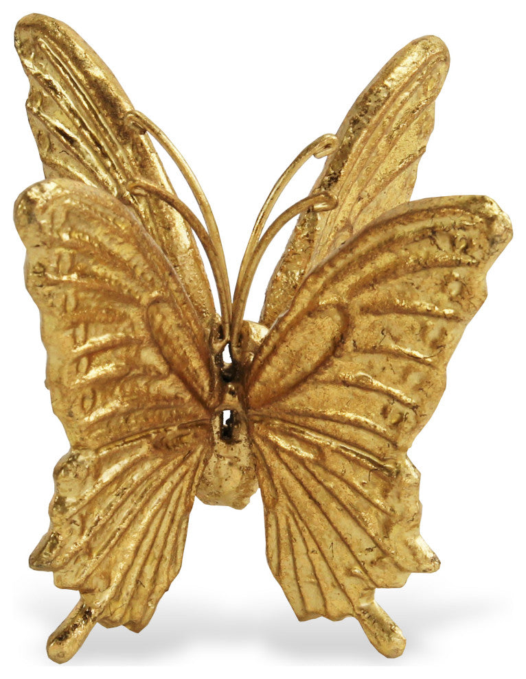 Erlen Golden Cast Iron Double Butterfly