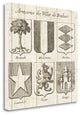 "Restoration Period French Armory I" By Wild Apple, Gallery Wrap Canvas