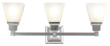 Mission Bath Light, Brushed Nickel