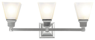Mission Bath Light, Brushed Nickel