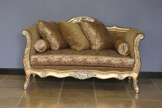 Crown Love Seat and Pillows