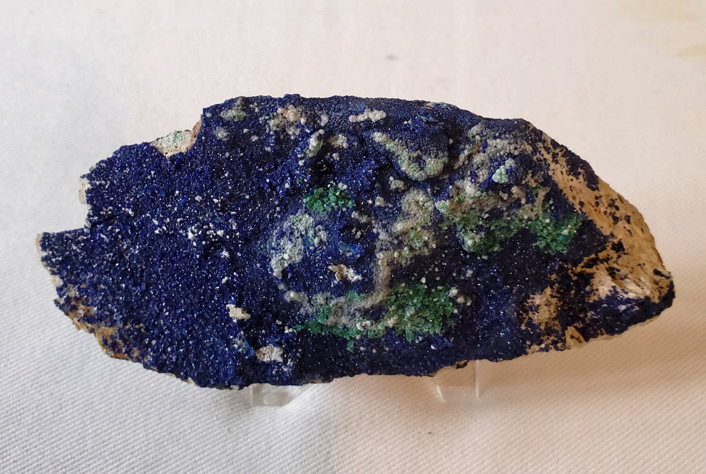 Azurite / Malachite Specimen on Acrylic Stand