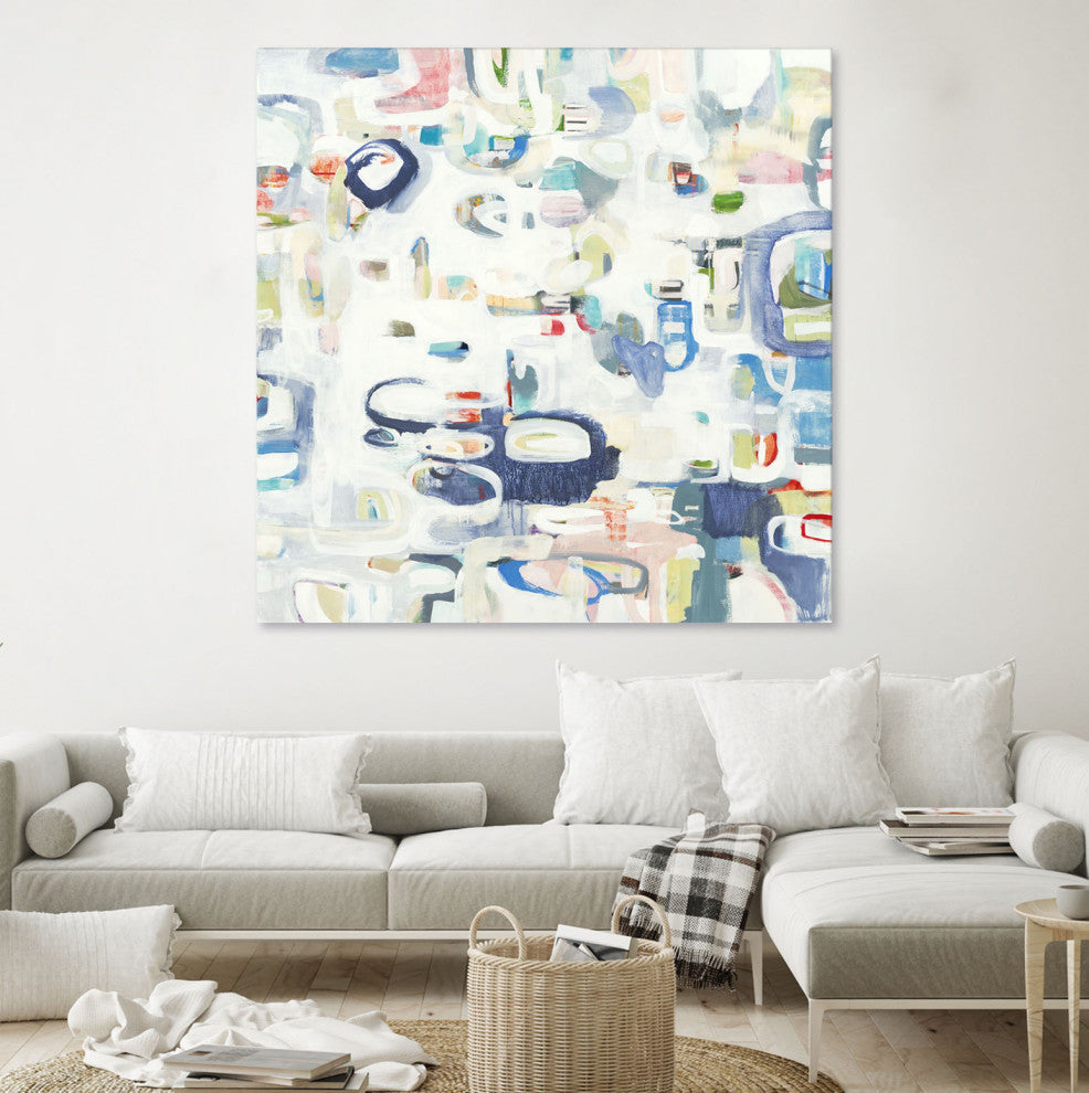 Retroactive - 72 x 72 by Lisa Ridgers