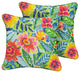Sorra Home Pensacola Multi Corded Pillow, Set of 2, 22"x22"x6"