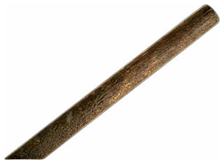 Solid Wood Curtain Rod Antique Pine 36 inchesL