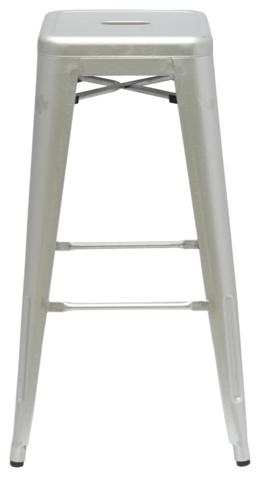 Classics Talix Bar Stool, Silver