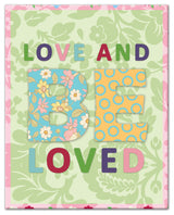 Love and Be Loved 16x20 Canvas Wall Art
