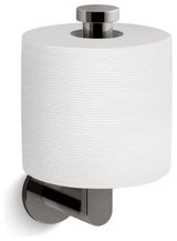 Kohler Composed Vertical Toilet Tissue Holder, Vibrant Titanium