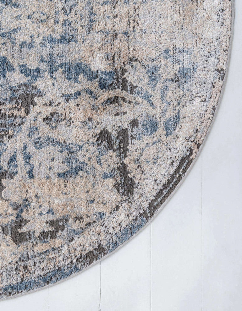 Rug Unique Loom Portland Beige Round 3' 3 x 3' 3