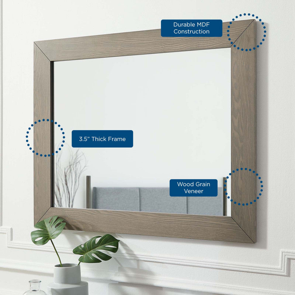 Merritt Mirror, Oak