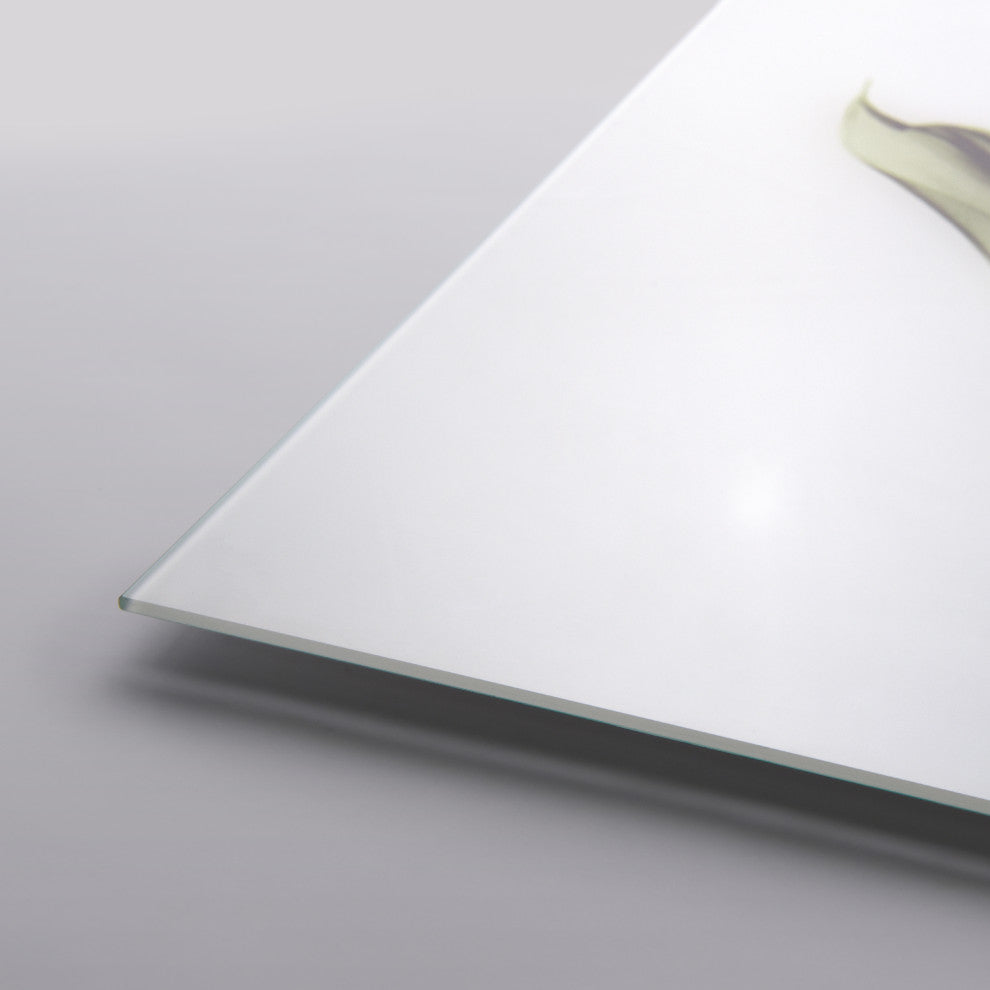 "Calia Lily" Frameless Free Floating Panel Graphic Wall Art, 24"x48"