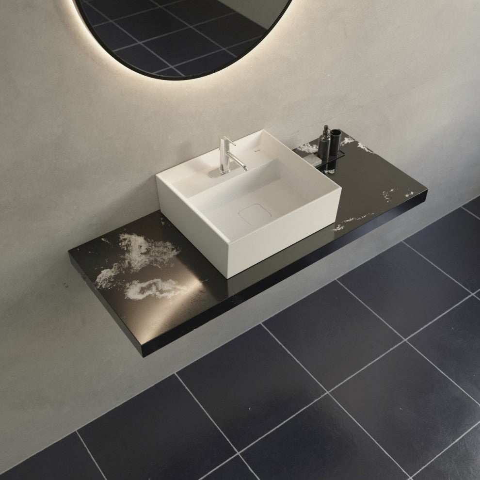 BOLD Vessel Sink, Matte White