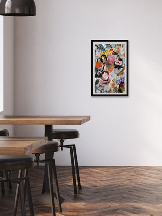 "Good Coffee" Framed Painting Print, 30x45