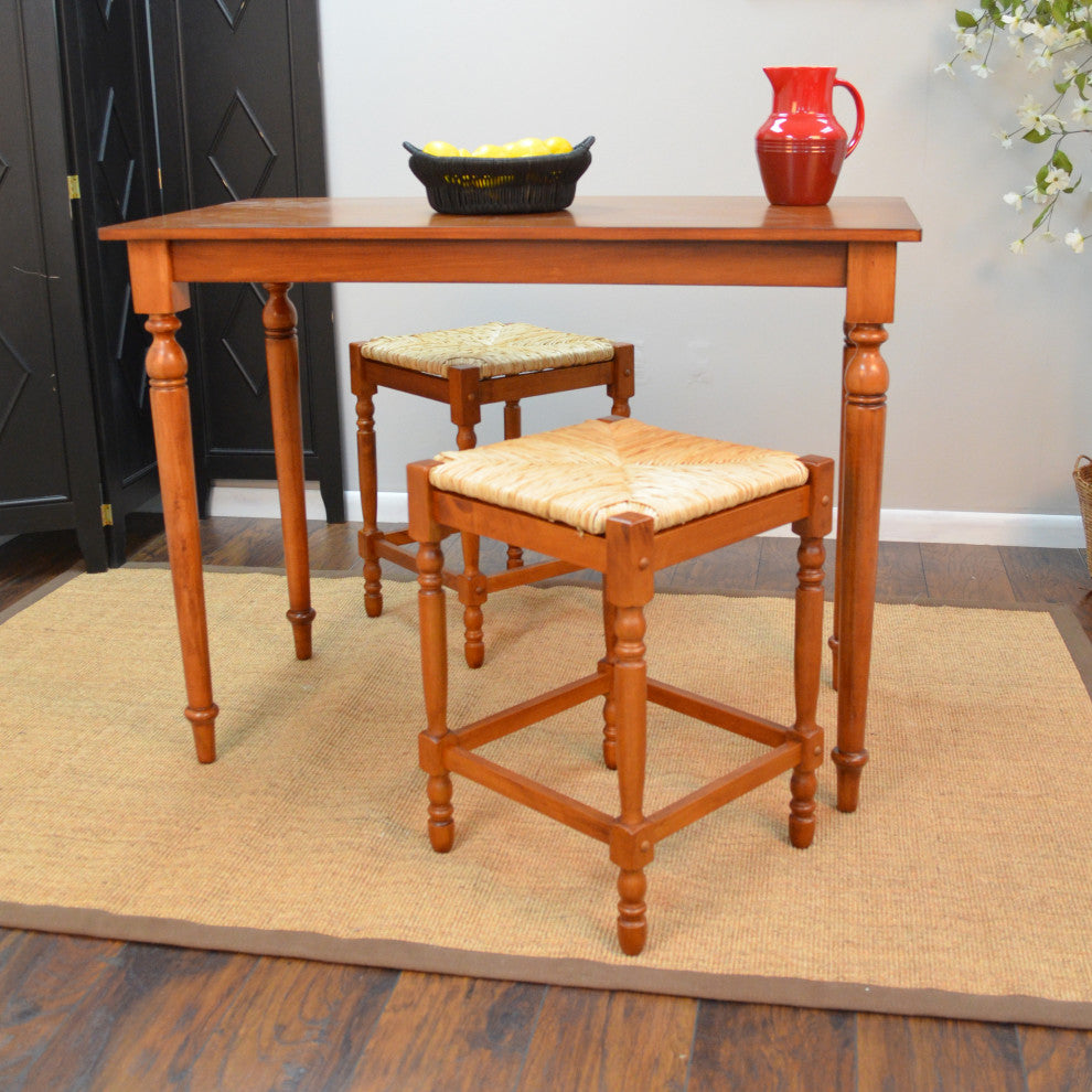 Thomasville Rta 24" Counter Stool, Walnut