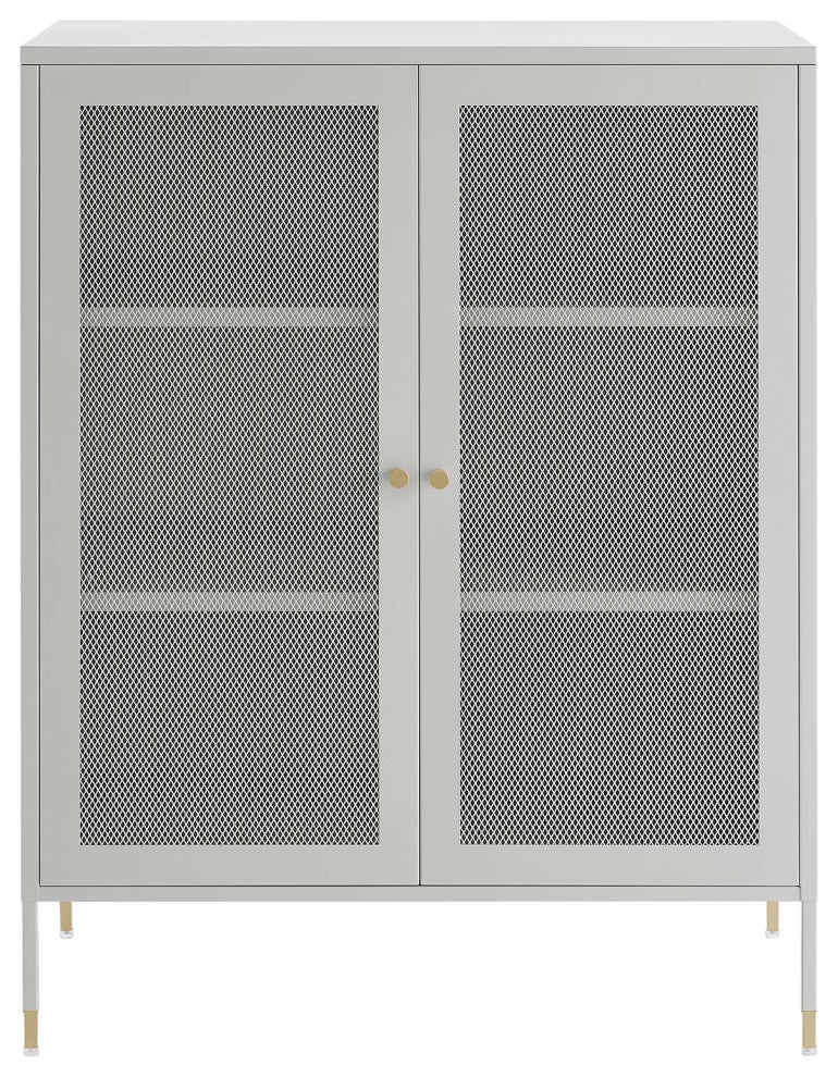 Covelo 32" Accent Cabinet - Light Gray
