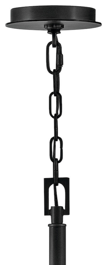 Hinkley Fenwick Medium Chandelier, Black