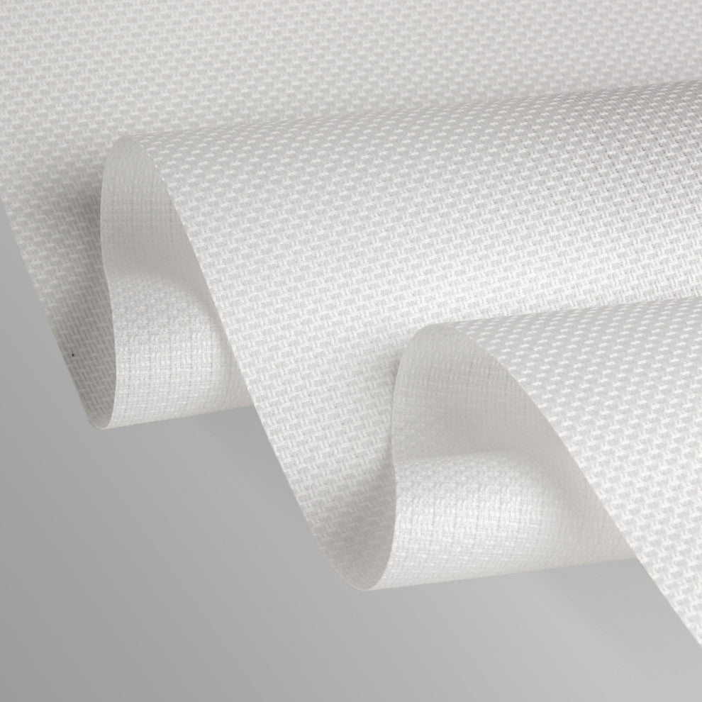 Chauky White 6-Panel Track Extendable Vertical Blinds 98-130"W