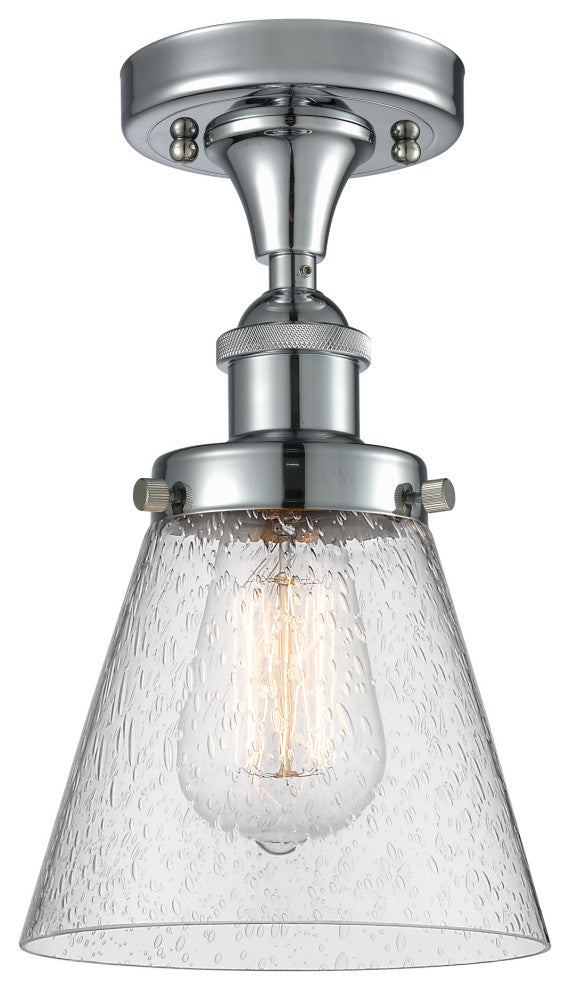 INNOVATIONS LIGHTING 916-1C-PC-G64 Small Cone 1 Light Semi-Flush Mount