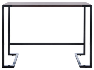 Safavieh Calloway Desk, Walnut/Black