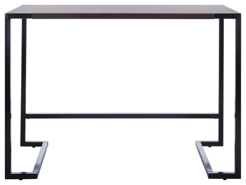 Safavieh Calloway Desk, Walnut/Black