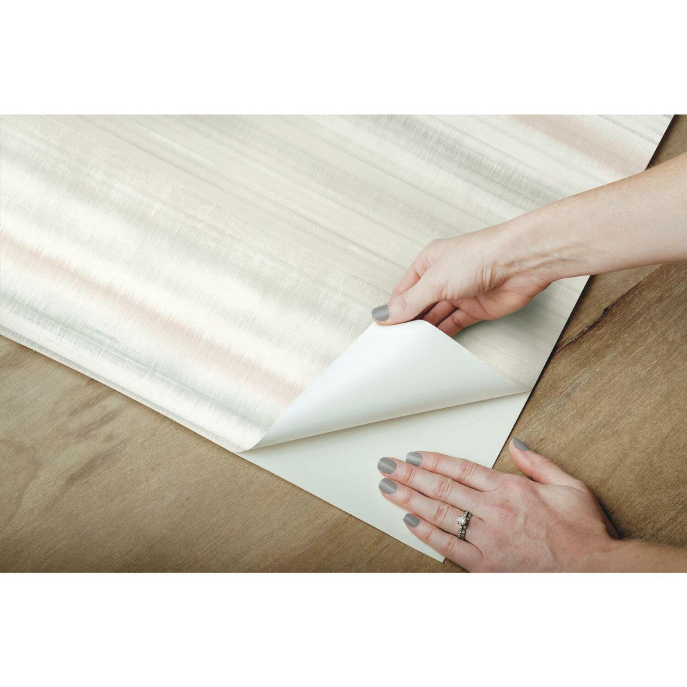 Fleeting Horizon Stripe Peel and Stick Wallpaper