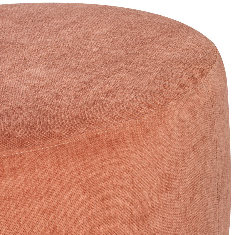 Robbie Nectarine Fabric Sofa Ottoman