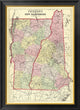 "Vermont, New Hampshire, 1890"  by Samuel Augustus Mitchell, 25x34"