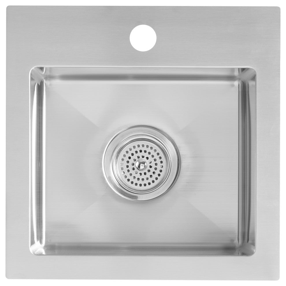 Bar Sink 10 degree corners without grid