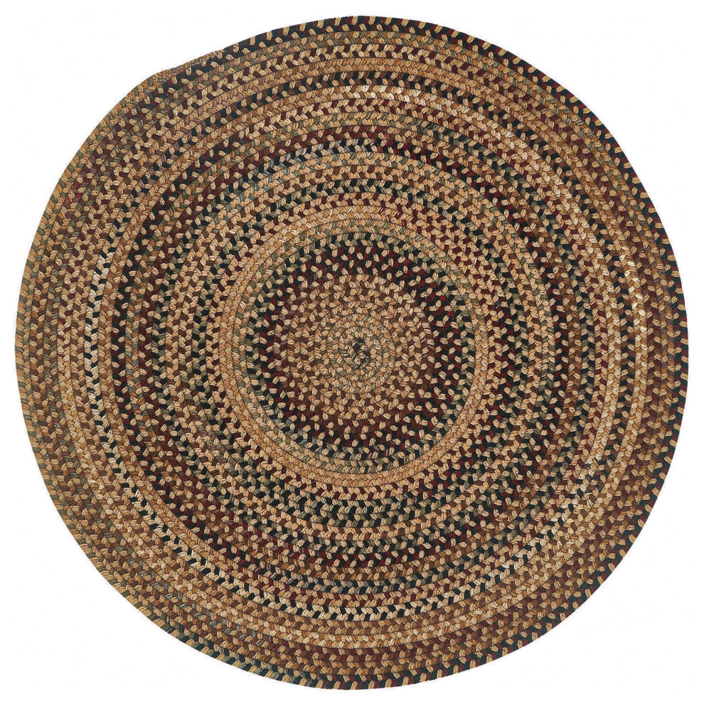 Capel Bangor Sandy Beige 0070_700 Braided Rugs - 7' 6" Round