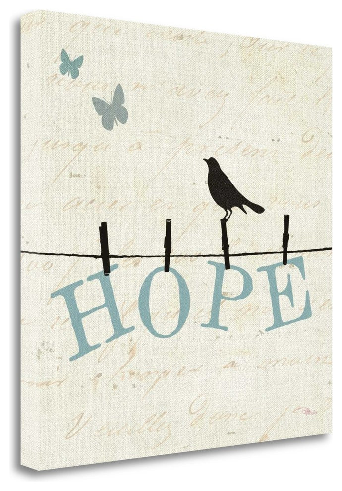 "Bird Talk I" By Pela Studio, Giclee Print on Gallery Wrap Canvas, Ready to Hang