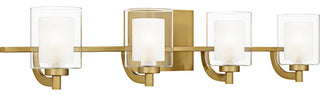 Quoizel KLT8604LED Kolt 4 Light 29"W LED Bathroom Vanity Light - Brushed Gold