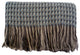 Kauri Wool Throw Blanket, Blue